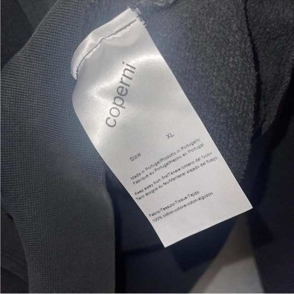 COPERNI GRAY TWISTED HOODIE - Picture 5 of 5